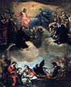 The Four Evangelists and the Holy Trinity